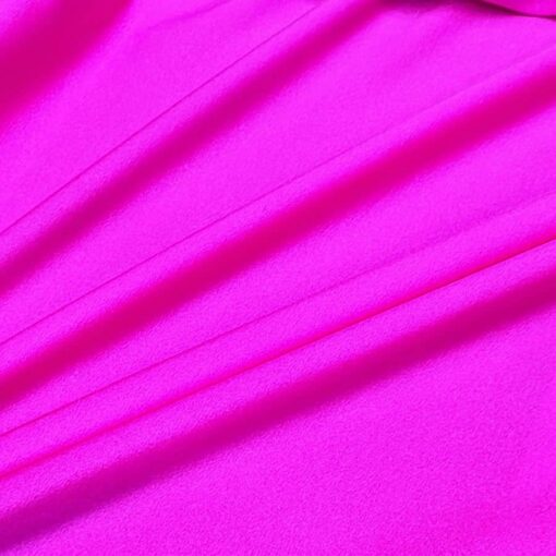Lycra brillant rose fluo foncé