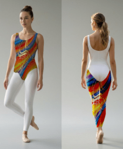 Alternative view of LYCRA IMPRIMÉ PAILLETÉ 025 LIP