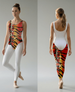 Alternative view of LYCRA IMPRIMÉ PAILLETÉ 029 LIP