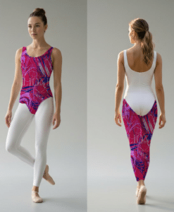 Alternative view of LYCRA IMPRIMÉ PAILLETÉ 032 LIP