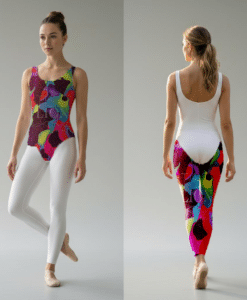 Alternative view of LYCRA IMPRIMÉ PAILLETÉ 047 LIP