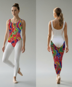 Alternative view of LYCRA IMPRIMÉ PAILLETÉ 065 LIP