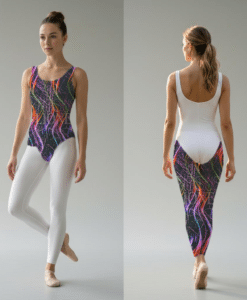 Alternative view of LYCRA IMPRIMÉ PAILLETÉ 066 LIP