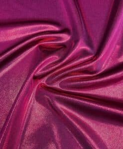 Lycra multipoint fond bordeaux pailleté rouge