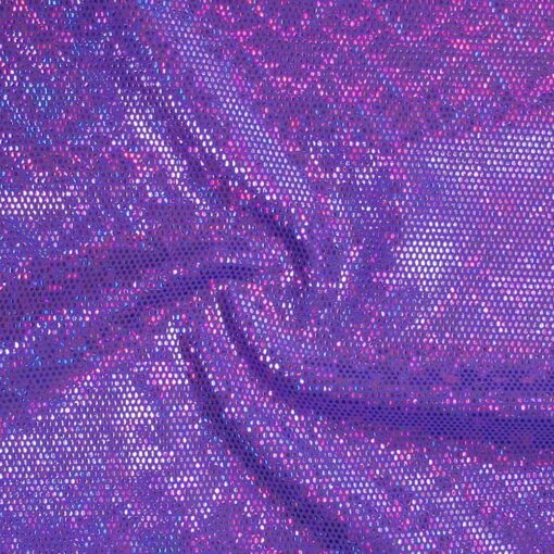 Lycra Pailleté fond bougainvillée paillete Fushia