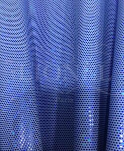 Lycra pailleté fond ciel pailleté bleu hologramme