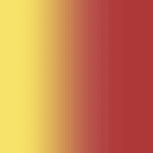 Résille dégradé rouge et jaune