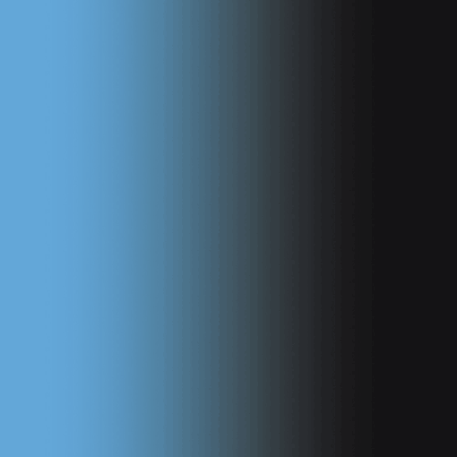 Lycra résille dégradé noir et turquoise
