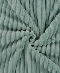 Minky cotelé double face argile