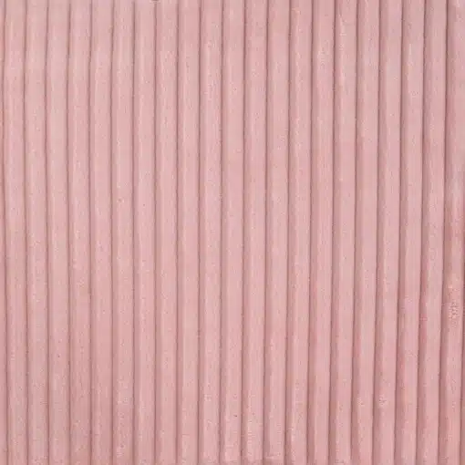 Minky cotelé double face vieux rose