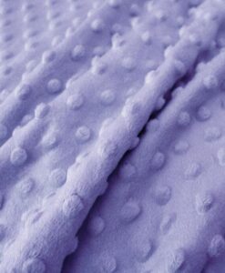 Tissu minky lilas