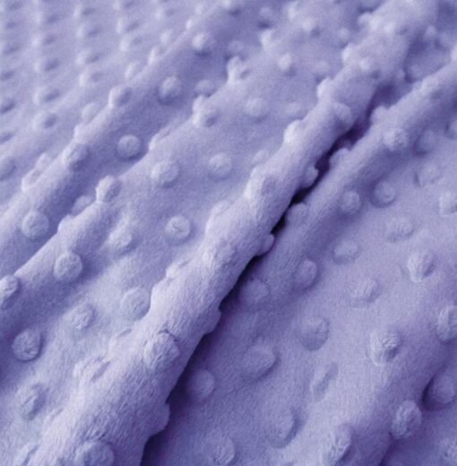 Tissu minky lilas