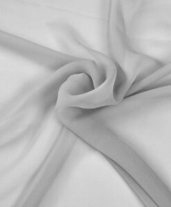 MOUSSELINE UNI GRIS CLAIR