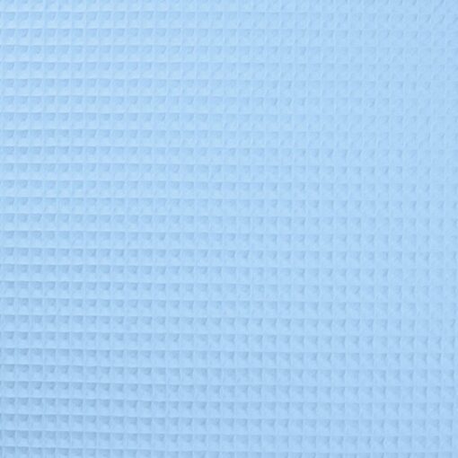 Tissu nid d'abeilles bleu ciel – Image 2