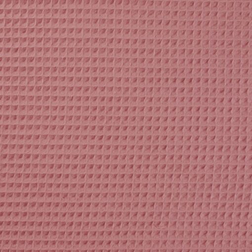 Tissu nid d'abeilles rose foncé – Image 2