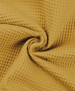 Tissu nid d'abeilles jaune clair