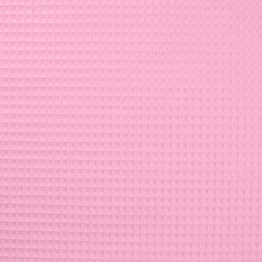 Tissu nid d’abeilles rose pâle – Image 2