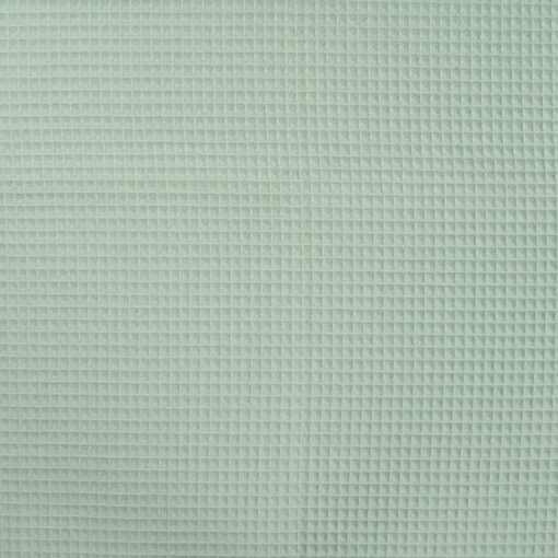 Tissu nid d'abeilles vert pâle – Image 2