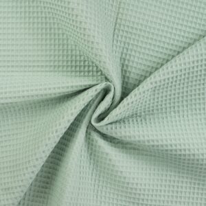 Tissu nid d'abeilles vert pâle