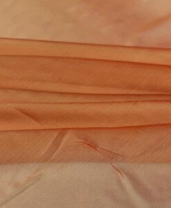 MOUSSELINE CHANGEANTE DEUX FILES ORANGE SANGUINE