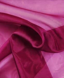 ORGANZA UNI BORDEAUX