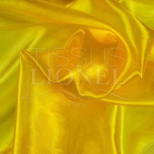 organza uni bouton d'or