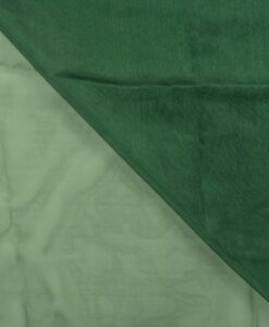 Organza uni vert bouteille