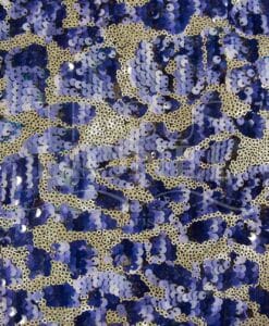 pailleté puzzle bleu et beige