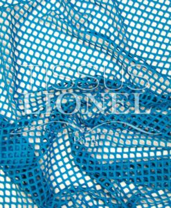 résille grosse maille turquoise