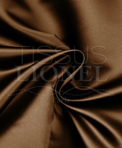 satin duchesse chocolat