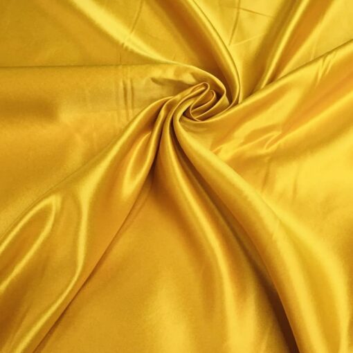 Satin duchesse jaune or
