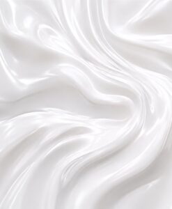 Satin duchesse liquide blanc