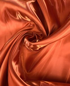 Satin duchesse liquide brique