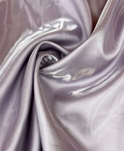 Satin duchesse liquide lilas