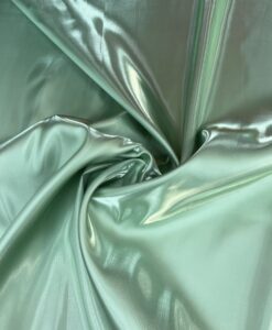 Alternative view of Satin duchesse liquide vert sauge