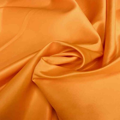 Satin duchesse orange