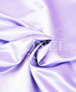satin duchesse parme clair