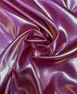 Satin lamé Fuchsia et or
