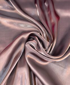 Satin liquide marron