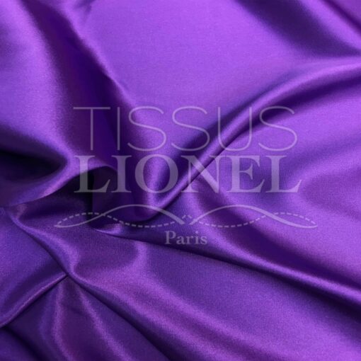 Satin lycra violet