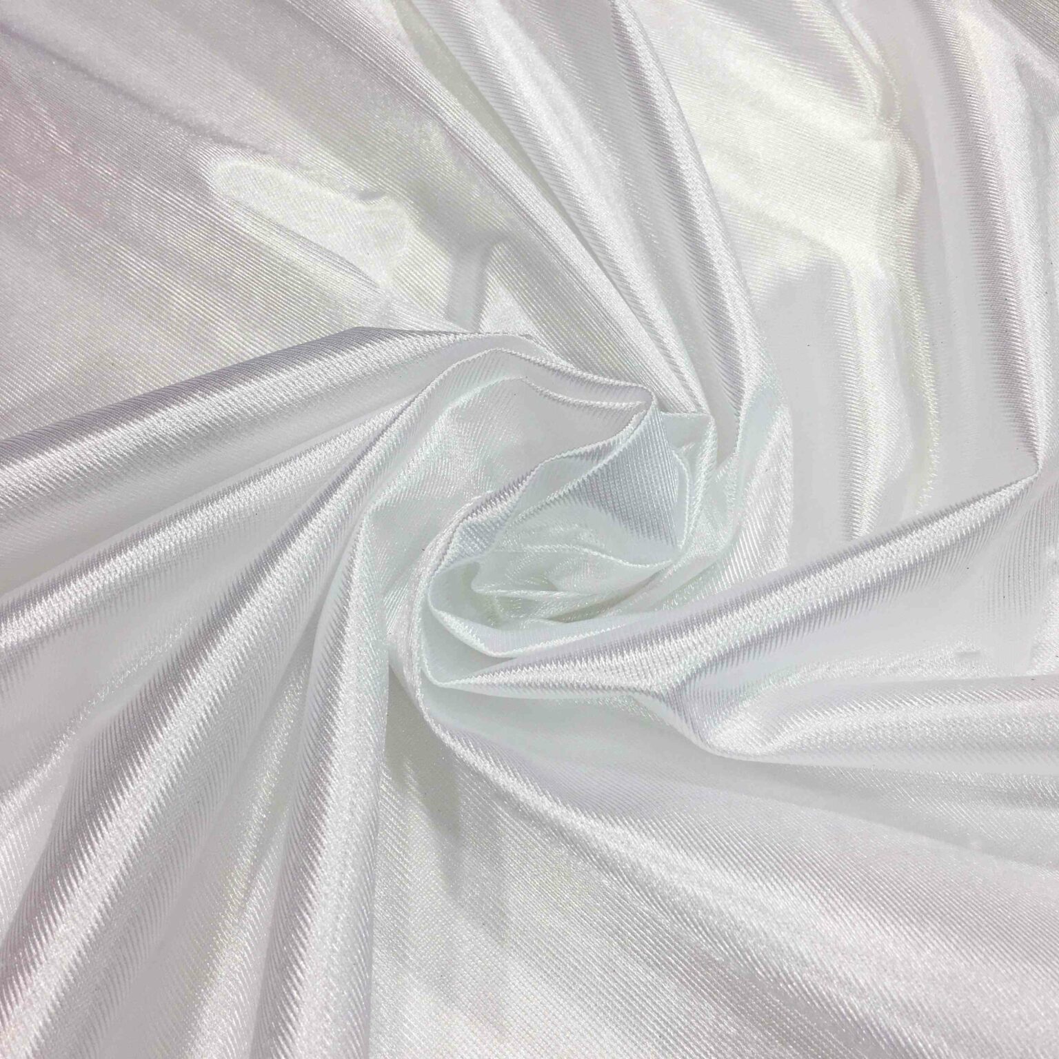 Satin maille charmeuse blanc