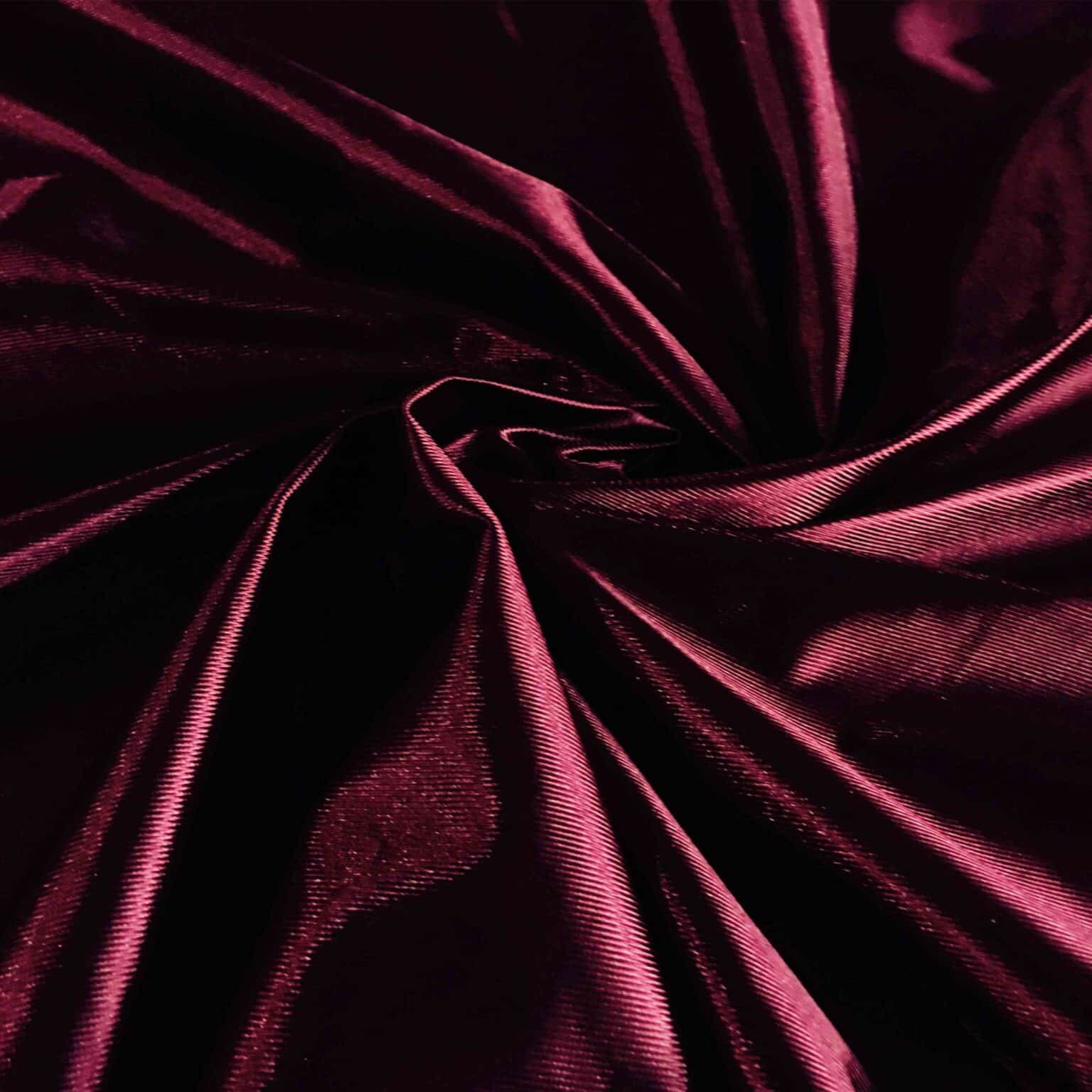 Satin maille charmeuse bordeaux