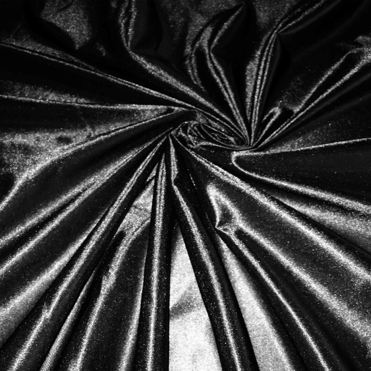 Satin maille charmeuse noir
