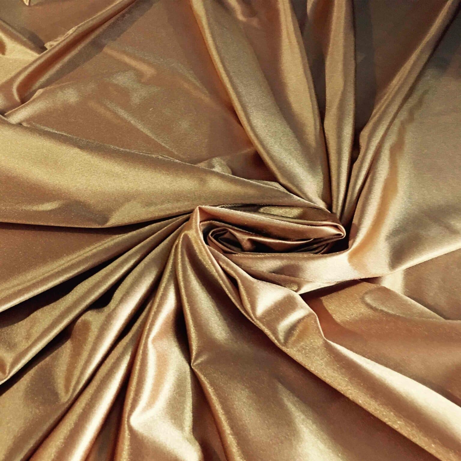 Satin maille charmeuse or