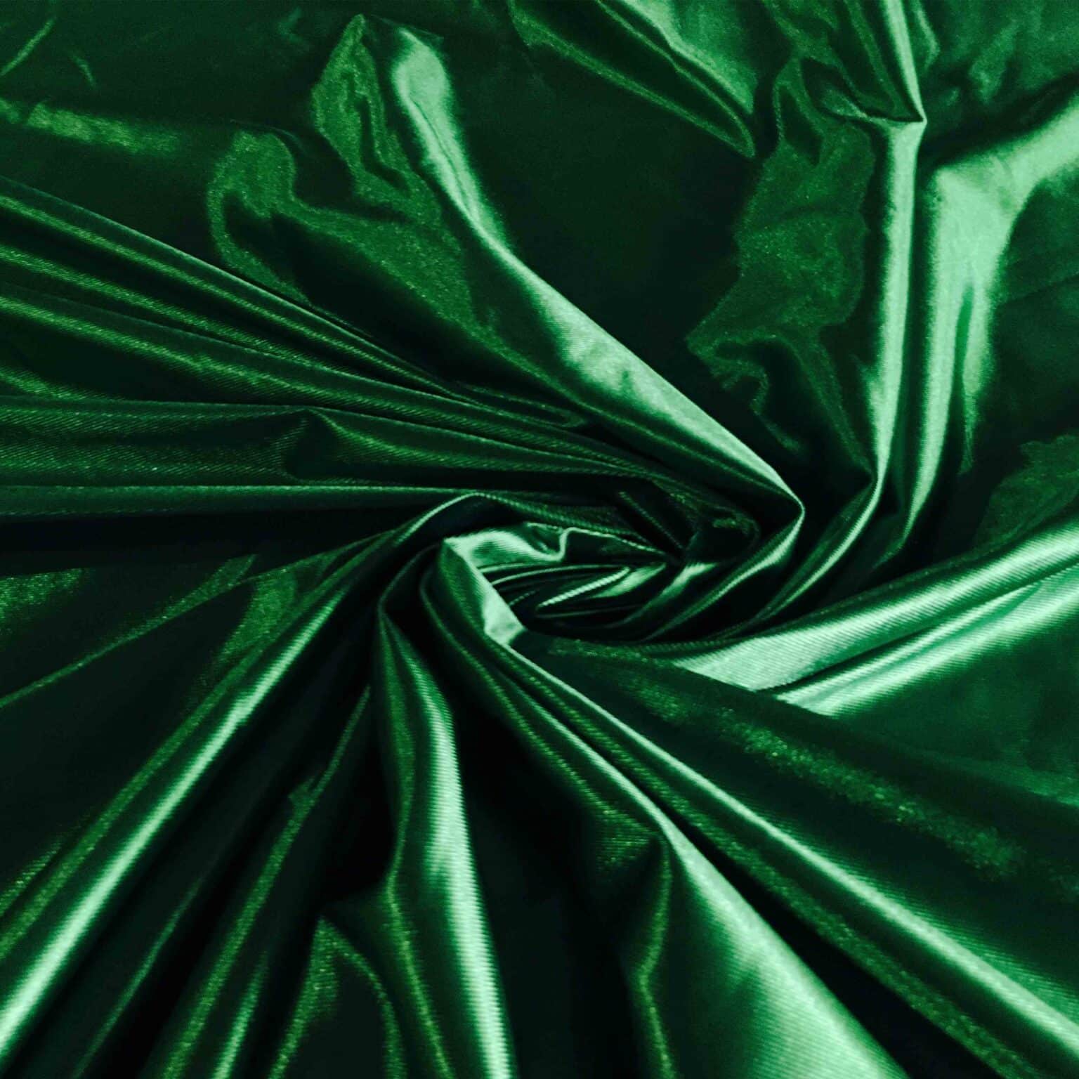 Satin maille charmeuse vert