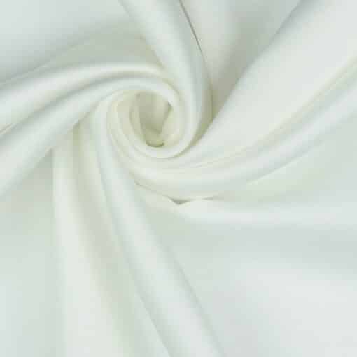 satin royal blanc casse