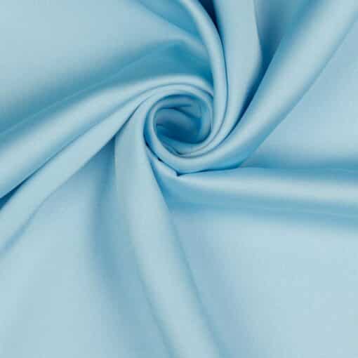 satin royal bleu ciel