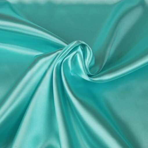 SATIN UNI VERT D'EAU