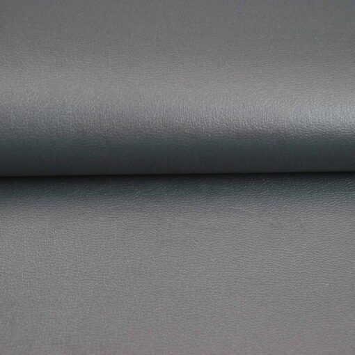 SIMILI CUIR UNI GRIS FONCÉ