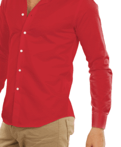 Alternative view of Coton uni terracota